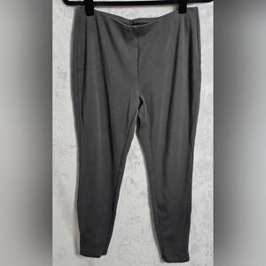 Chico’s Slim Stretch Ankle Pull On Pants in Dark Gray Size 0) U.S. Size 4